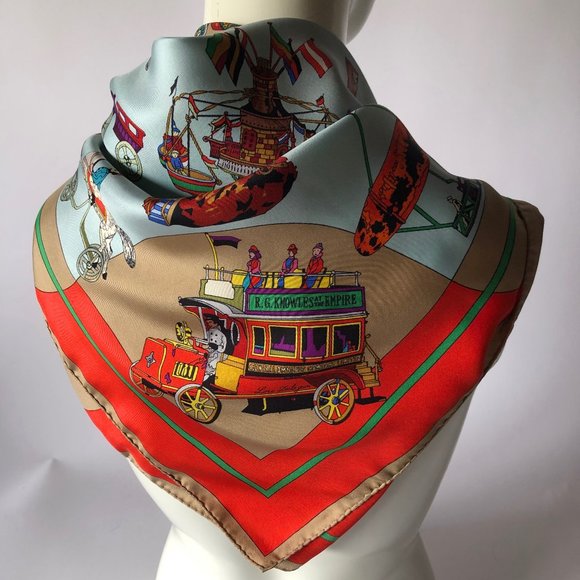 Hermes Accessories - Hermes Authentic Les Clefs De Notre Enfance Scarf